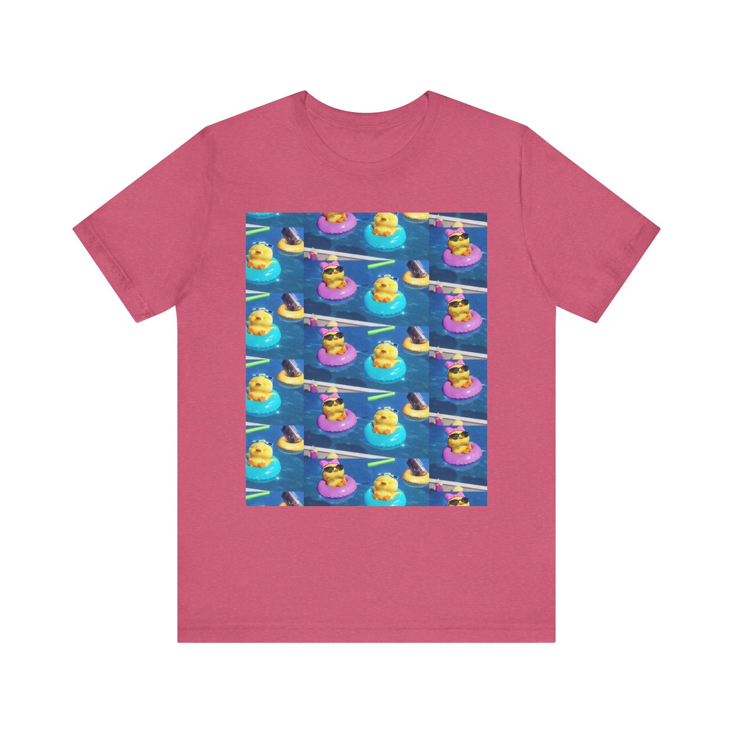 Whimsical Duck Print Tee | Fun Summer Shirt, Gift for Kids & Adults, Cute Graphic Tee, Beachwear, Party Outfit