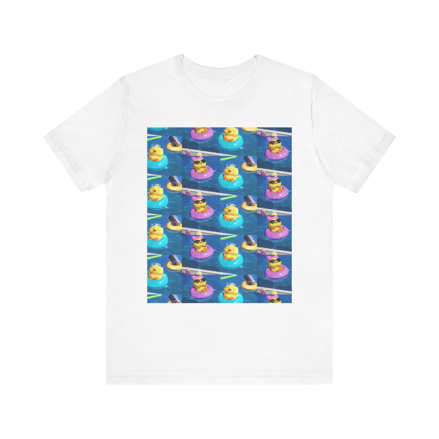 Whimsical Duck Print Tee | Fun Summer Shirt, Gift for Kids & Adults, Cute Graphic Tee, Beachwear, Party Outfit