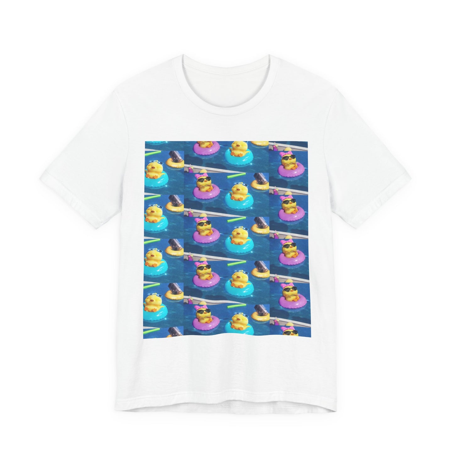 Whimsical Duck Print Tee | Fun Summer Shirt, Gift for Kids & Adults, Cute Graphic Tee, Beachwear, Party Outfit