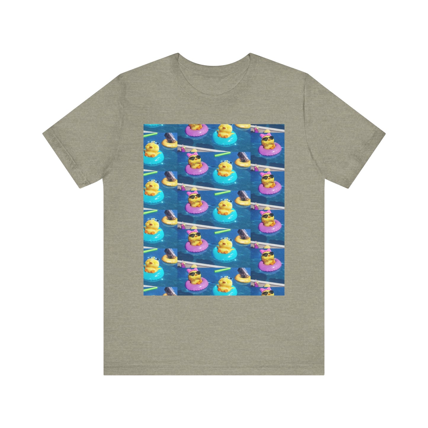 Whimsical Duck Print Tee | Fun Summer Shirt, Gift for Kids & Adults, Cute Graphic Tee, Beachwear, Party Outfit